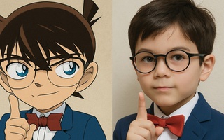 Dàn nhân vật Conan 'hóa người thật' gây sốt giữa trào lưu AI