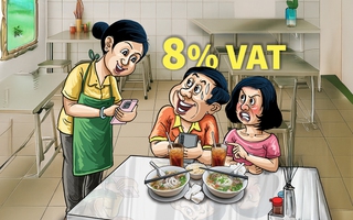 Vợ ghen vì ông chồng định né 8% thuế VAT
