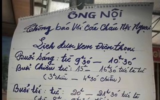 Ảnh vui 2-6: Khối nghỉ hưu thông báo 'lịch xem điện thoại' cho khối nghỉ hè
