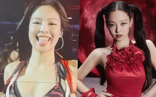 Hình ảnh ‘nổi loạn’ của Jennie thành tâm điểm