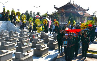 Ngày 'trở về' của hai anh em liệt sĩ sau gần nửa thế kỷ nằm lại nghĩa trang phía Nam