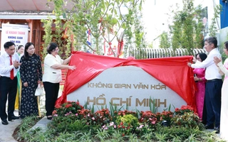 Phường Bình Hưng Hòa khánh thành Không gian văn hóa Hồ Chí Minh