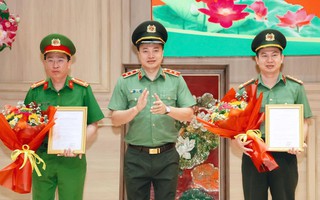Bộ Công an bổ nhiệm chức danh tư pháp cho hai Phó giám đốc Công an TP.HCM