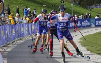 Athletes swap skis for skates in a glimpse of winter sport's future