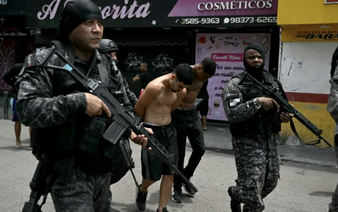 At least 64 killed in war-like Rio drug raids
