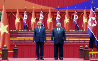 North Korea fires 21-gun salute to welcome Vietnam’s Party chief To Lam in Pyongyang