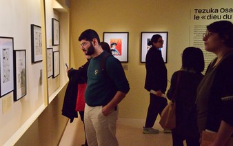 Japanese manga exhibited at Paris museum