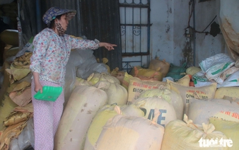 Rice traders in Da Nang struggle after last week’s floods as new heavy rains hit