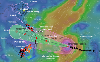 Storm Kalmaegi poses severe risk to Vietnam’s Quang Ngai, Gia Lai, Dak Lak