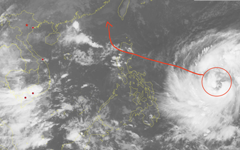 Storm Fung Wong may enter East Vietnam Sea as 14th storm of 2025