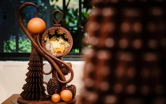 Rich art: French pastry chefs auction chocolate sculptures

