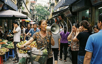 In Vietnam, many haunted by street vendors’ sales speakers
