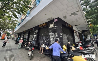 Vacant storefronts persist on Ho Chi Minh City’s prime retail streets 