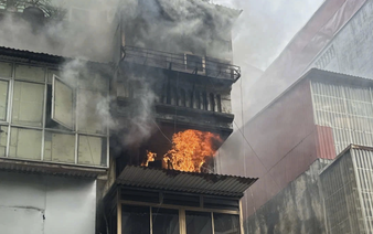 Fire at central Hanoi home prompts temporary street closures