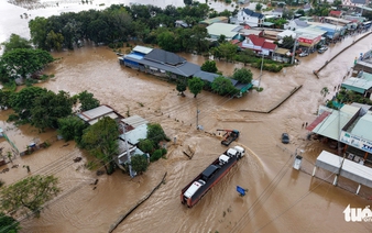 Emergency evacuation ordered in Vietnam’s Lam Dong as heavy flooding risk looms