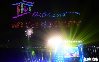 Ho Chi Minh City to rehearse record-breaking 10,500-drone show on Saigon River tonight