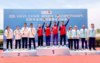 Vietnam ranks third at 2025 Asian Canoe Sprint Championships