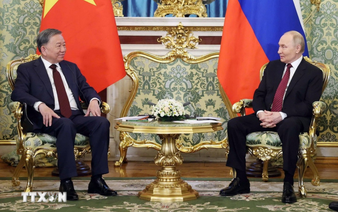 Vietnam, Russia vow stronger strategic ties, issue joint statement