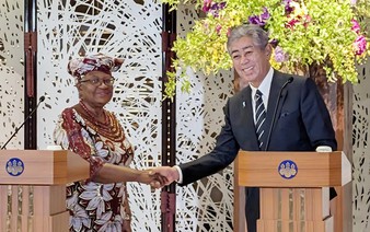 Japan, WTO vow to strengthen multilateral trade system
