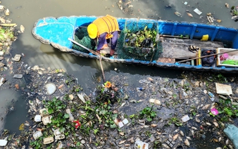 Nearly 20 tonnes of dead fish, waste removed from Ho Chi Minh City canal after first rains