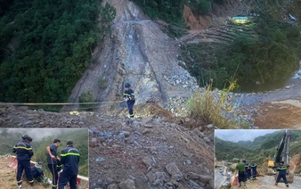 5 missing, 4 injured after landslide hits northern Vietnam hydropower plant construction site