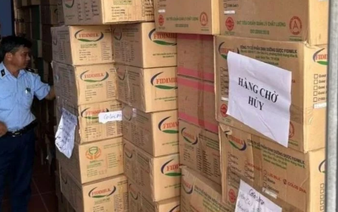 Nearly 25 tonnes of suspected counterfeit powdered milk seized in Vietnam’s Long An