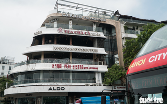 Hanoi begins tearing down iconic ‘Shark Jaw’ building