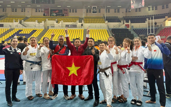Vietnam places third at Asian Ju-Jitsu Championship