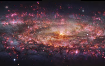 Nearby Sculptor galaxy revealed in ultra-detailed galactic image
