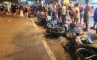 Senior police officer dismissed after drunk driving chain-reaction crash in Vietnam