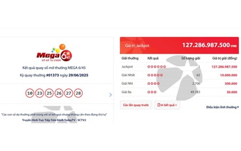 Vietnam’s Vietlott announces someone wins $4.8mn Mega 6/45 jackpot