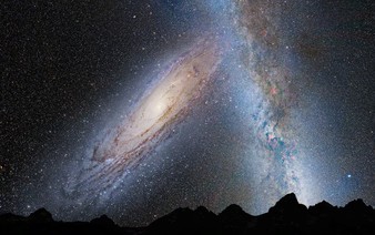 Study sees lower chances of Milky Way crashing into Andromeda galaxy