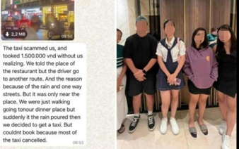 Hanoi authorities investigate report of foreign tourists charged $58 for 2km taxi ride