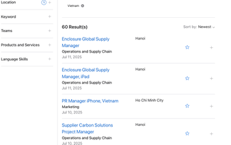 Apple ramps up recruitment in Vietnam amid strategic expansion
