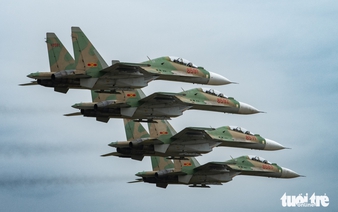 Vietnam plans historic 30-aircraft display for National Day celebrations