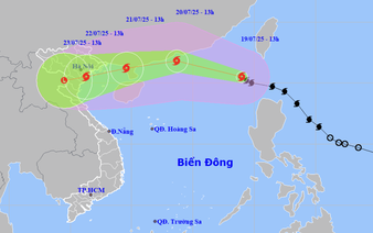 Storm Wipha intensifies, may impact Vietnam’s Quang Ninh to Thanh Hoa