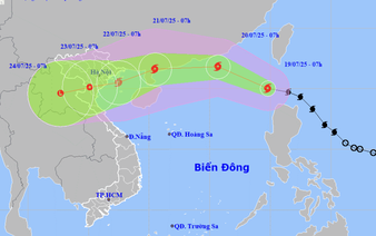 Storm Wipha enters East Vietnam Sea, forecast to intensify rapidly