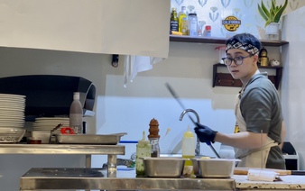 Down a quiet alley, this pizza spot in Ho Chi Minh City delivers a local surprise