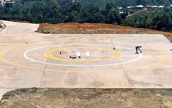 Da Nang builds helipads to aid emergency response in mountainous areas