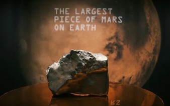 Auction of world's largest Mars meteorite sparks ownership debate