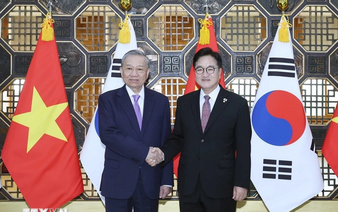 Vietnam’s Party chief hopes to see Vietnamese in S.Korea’s parliament