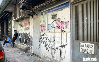 Graffiti vandalism reemerges in Ho Chi Minh City