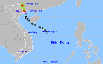 Tropical depression makes landfall in Vietnam’s Quang Ninh-Hai Phong