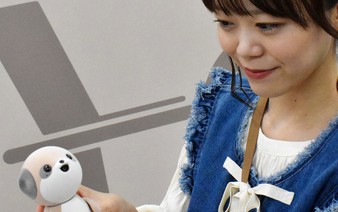 Sharp develops 'Poketomo' conversational AI robot