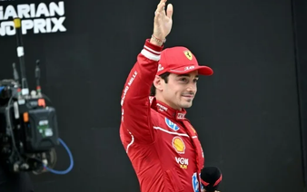 Leclerc ends Ferrari barren run with stunning pole ahead of McLarens
