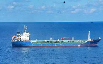 Vietnam rescues 20 crew members from burning oil tanker