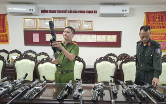 Vietnam police bust major illegal weapon manufacturing, trafficking ring