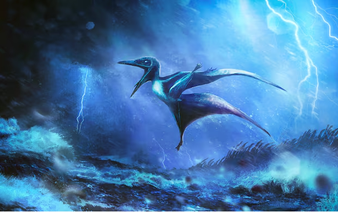 Fossils tell story of baby flying reptiles doomed by tropical storms
