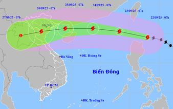 Super typhoon Ragasa expected to enter East Vietnam Sea tonight