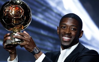 PSG's Dembele, Barca's Bonmati win Ballon d'Or awards in Paris